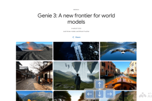 Genie 3 – 谷歌DeepMind推出的新一代通用世界模型