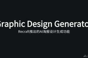 Graphic Design Generator – Recraft推出的AI海报设计生成工具