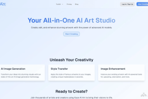 KAZE – 在线AI图片处理平台，精准识别清除水印区域