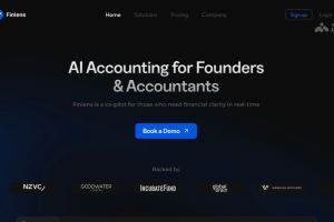 Finlens – AI财务管理平台，实时查看现金流和支出趋势