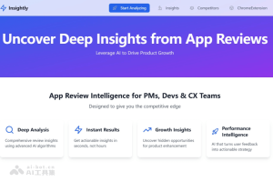 Insightly – AI评论分析工具，精准识别评论中的情感倾向