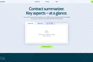 ContractCrab – 在线AI合同管理工具，生成精简准确的合同摘要保留关键条款