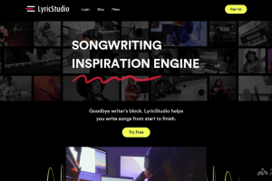 LyricStudio – AI歌词创作工具，根据主题、情感、风格生成个性化歌词