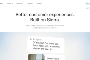 Sierra – AI客户服务Agent，实时解决复杂问题和交流