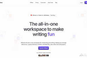 Afforai – AI驱动的学术文献管理工具