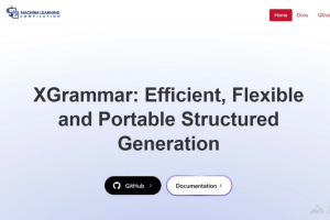XGrammar – 陈天奇团队推出的LLM结构化生成引擎