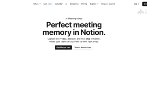 AI Meeting Notes – Notion推出的AI会议笔记工具