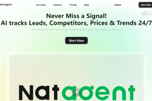 NatAgent – AI数据情报监控与分析平台