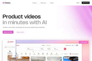 Clueso – AI视频生成工具，自动优化视频脚本