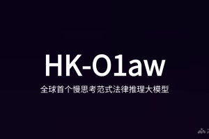 HK-O1aw – HKGAI团队联合北大团队推出的慢思考范式法律推理大模型