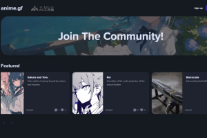 anime.gf – AI虚拟角色创建与互动的开源应用