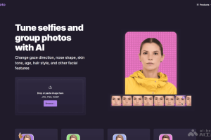 HeyPhoto – AI照片编辑工具，轻松改变人物面部特征