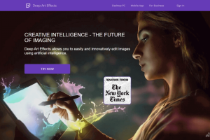 Deep Art Effects – AI图片处理应用，一键将照片转换成特定艺术风格作品