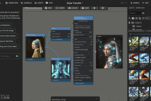 NodeTool – AI工作流可视化构建器，拖放节点设计复杂工作流
