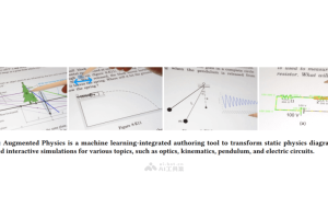 Augmented Physics – 将教科书静态图表生成交互式物理模拟的AI技术