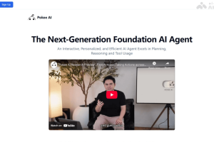 Pokee AI – 通用 AI Agent 开发平台，灵活调用各种工具