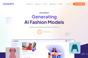 aoGen – AI服装模特生成工具，快速生成多种风格和肤色的虚拟模特