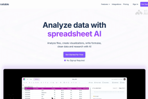Sourcetable – AI驱动的电子表格和数据分析工具