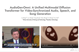 AudioGen-Omni – 快手推出的多模态音频生成框架