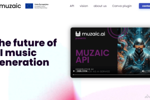 Muzaic – AI音乐生成平台，快速创建与视频内容匹配的定制音乐