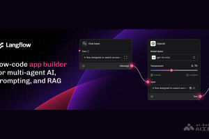 LangFlow – AI应用构建工具，拖拽组件创建复杂工作流