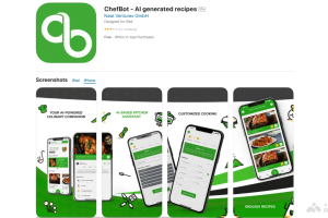 ChefBot – AI食谱应用，提供定制化的餐食建议