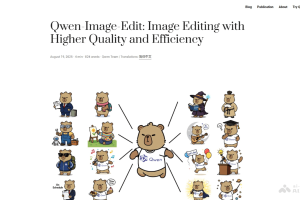 Qwen-Image-Edit – 阿里通义推出的全能图像编辑模型