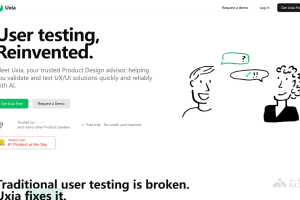 Uxia – AI用户流程测试平台，模拟真实用户行为