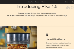 Pika 1.5 – Pika Labs最新推出的AI视频生成工具