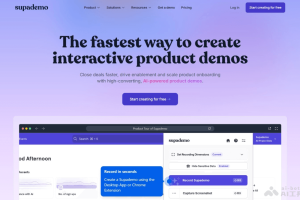 Supademo – AI驱动的交互式产品演示创建平台