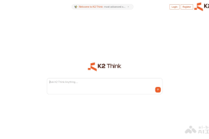 K2-Think – 开源AI推理模型，数学和代码领域表现出色
