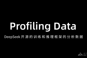 Profiling Data – DeepSeek开源训练和推理框架的性能分析数据