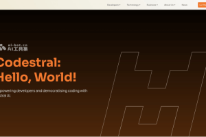 Codestral – Mistral AI推出的代码生成模型，支持80+编程语言
