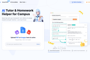 TutorEva – AI学习辅助工具，提供逐步解决方案和个性化辅导