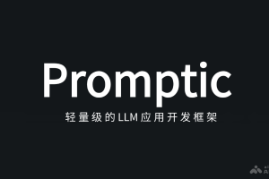 Promptic – 轻量级LLM应用开发框架，通过一行代码切换不同LLM