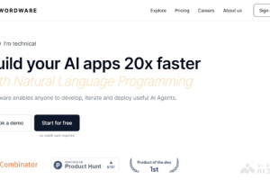 Wordware – 零代码构建AI Agent和应用的开发平台