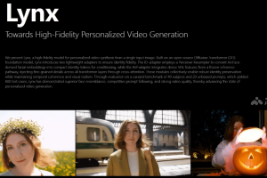 Lynx – 字节跳动推出的高保真个性化视频生成模型