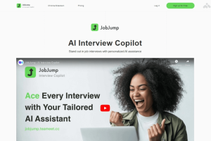 JobJump – 求职者的AI面试助手，识别面试问题实时答案提示