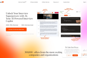 Final Round AI – AI面试助手，帮助求职者构建简历模拟面试
