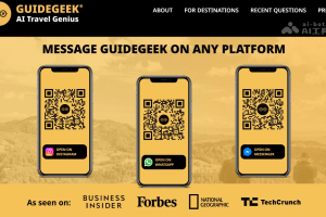 GuideGeek – AI旅行助手，输入时间、预算、兴趣点等快速生成详细安排