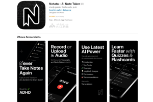 Notato – AI笔记应用，自动生成结构化笔记内容