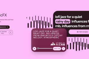 MusicFX – 谷歌推出的免费的AI音乐生成工具