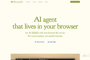 Browserfly – AI浏览器插件，支持多任务并行处理