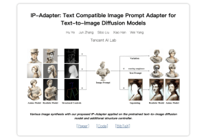 IP-Adapter – 腾讯开源的文本到图像扩散模型适配器