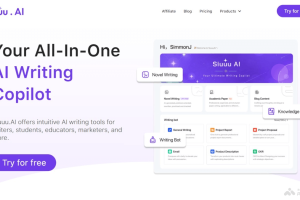 Siuuu.AI – AI写作辅助工具，多种AI功能生成高质量文本