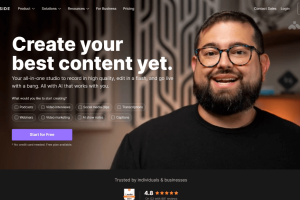 Riverside – AI内容创作平台，自动生成字幕和转录文本