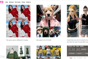 AIOOTD – AI时装生成平台，生成不同风格的AI时装图像