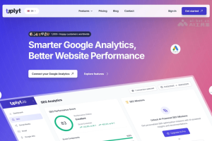 Uplyt – AI数据分析工具，自动生成即时性能摘要