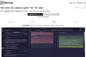 Kilo Code – 开源的 VS Code AI Agent扩展工具