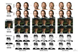 MEMO – 音频驱动的生成肖像说话视频框架，保持身份一致性和表现力